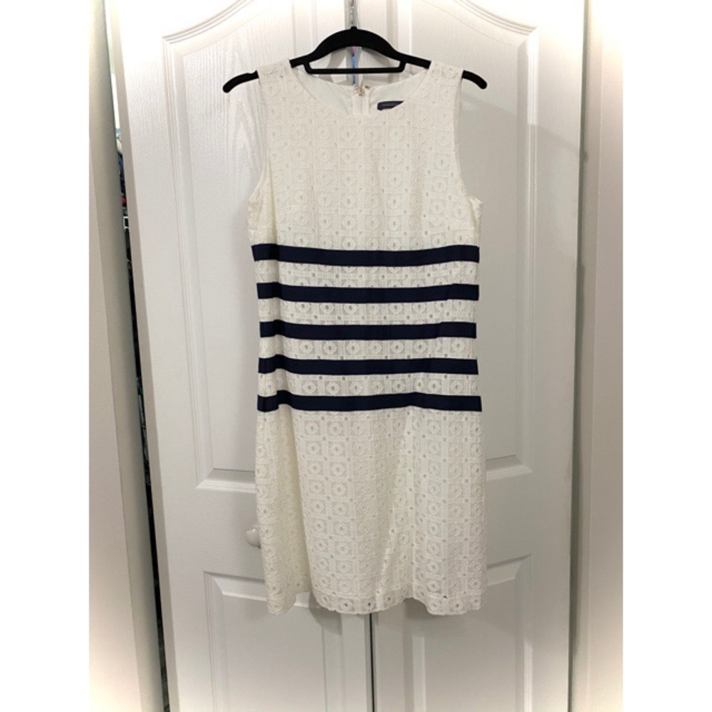 White lace dress